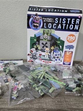 Mcfarlane Toys Sister Location Control Module Five Nights at Freddy’s Blocks
